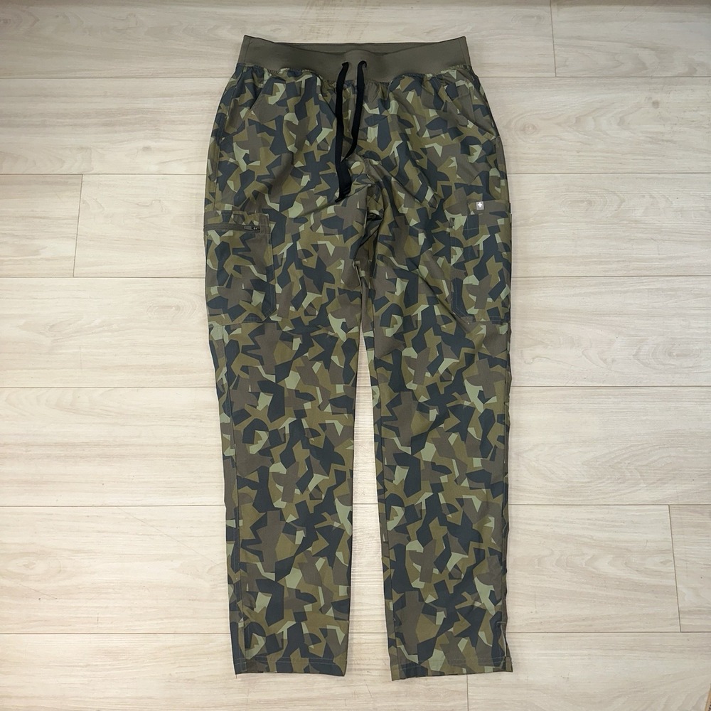 Women’s Olive Green Camo Jogger Pants